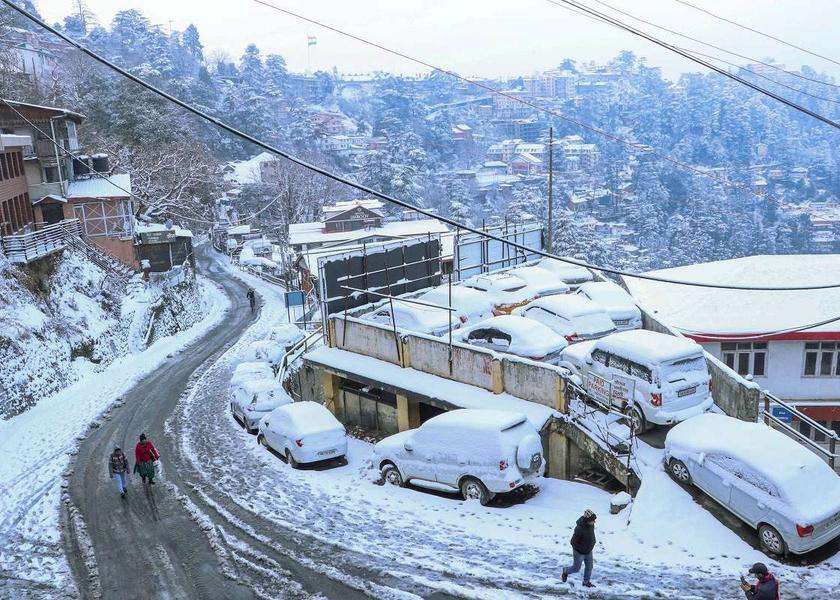 Himachal Pradesh Shimla Hotel View