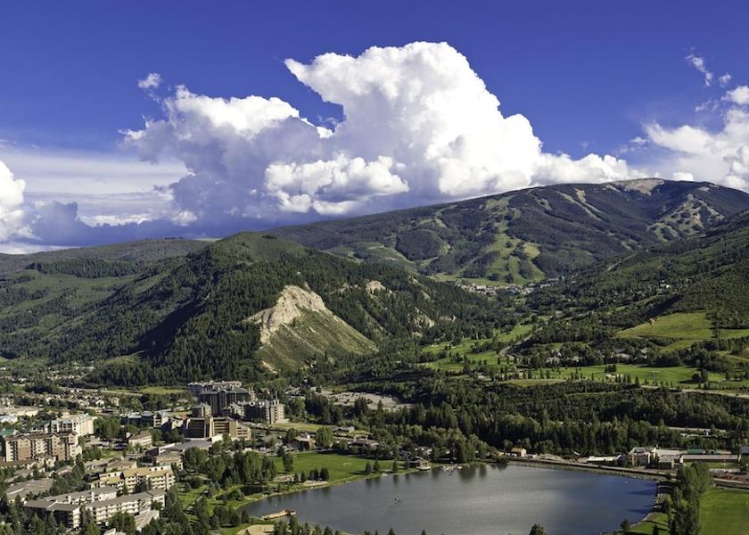 Colorado Avon Aerial View