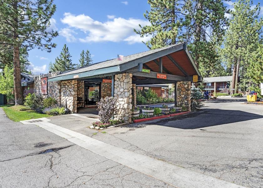 California South Lake Tahoe Property entrance