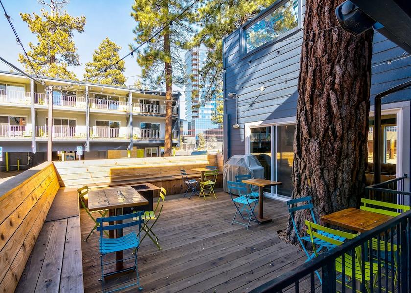 California South Lake Tahoe Porch
