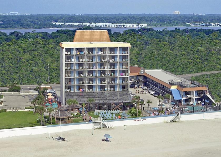 Florida Daytona Beach Shores Aerial View