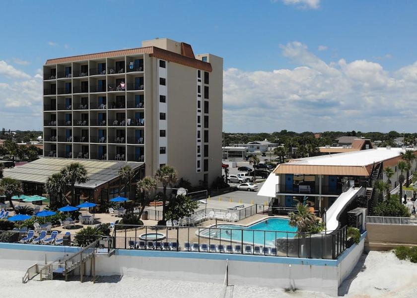 Florida Daytona Beach Shores Aerial View
