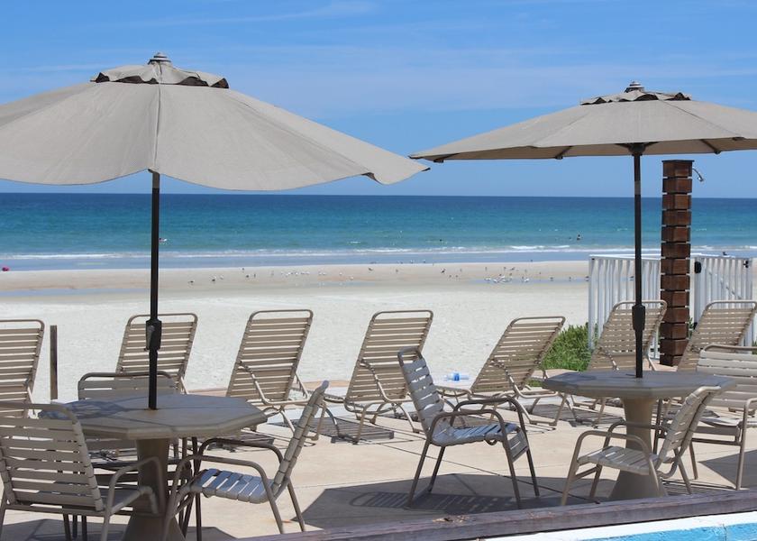 Florida Daytona Beach Shores View from Property