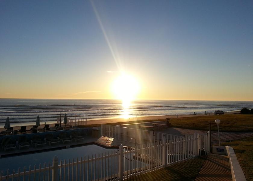 Florida Daytona Beach Shores View from Property