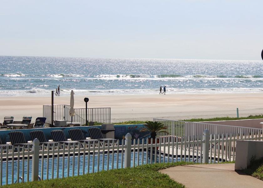 Florida Daytona Beach Shores View from Property