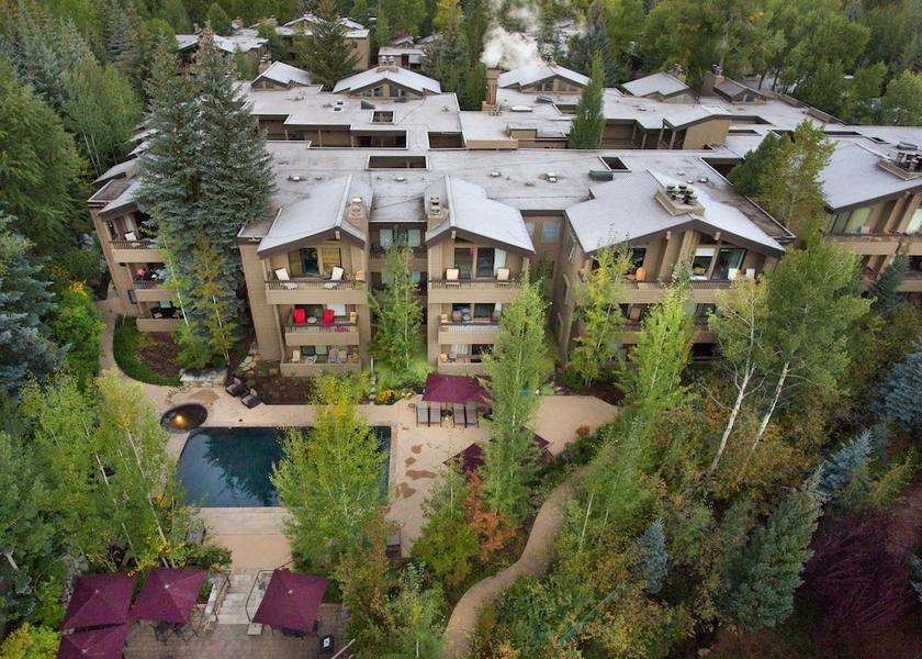 Colorado Aspen Aerial View