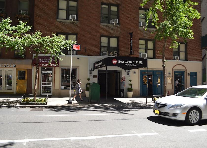 New York New York Facade