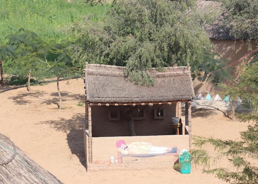 Rajasthan Mandawa Exterior Detail