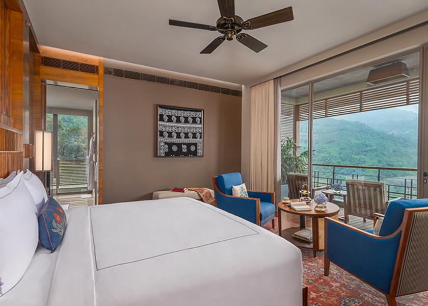 West Bengal Darjeeling Grand Luxury King Bed Valley View Room with Balcony