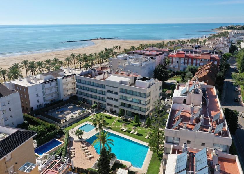 Catalonia Vilanova I la Geltru Aerial view