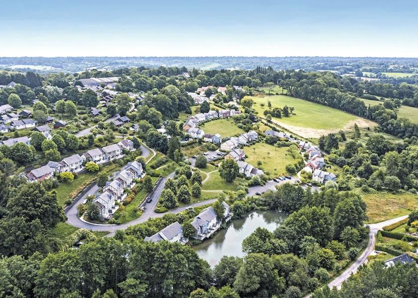 Normandy Branville Aerial View