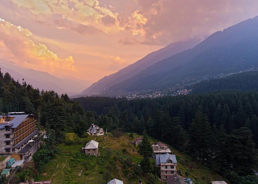 Himachal Pradesh Manali Hotel View