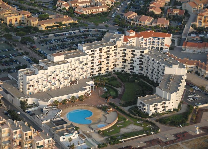 Occitanie Le Barcares Aerial view