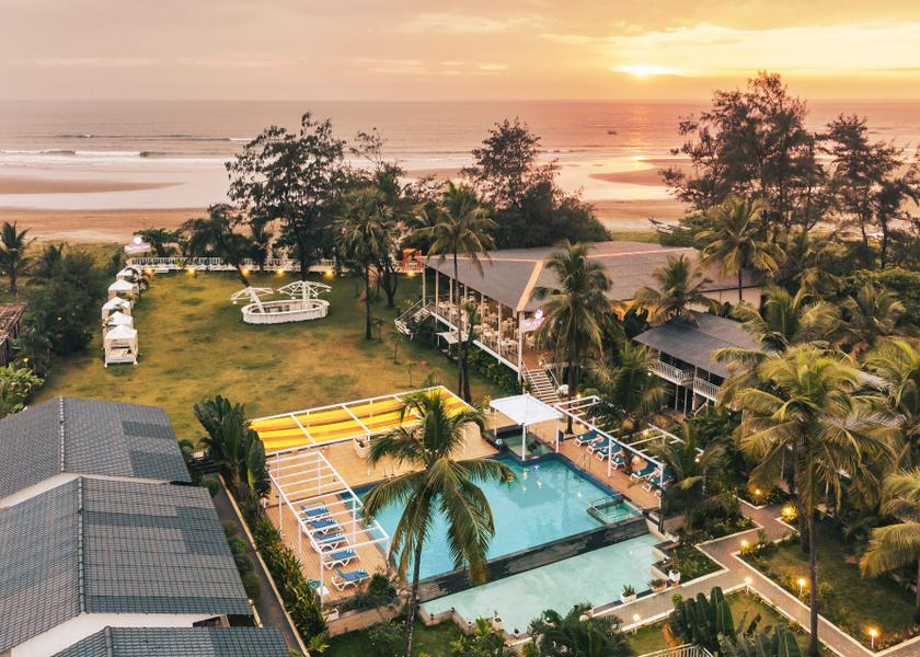 Goa Morjim Hotel View