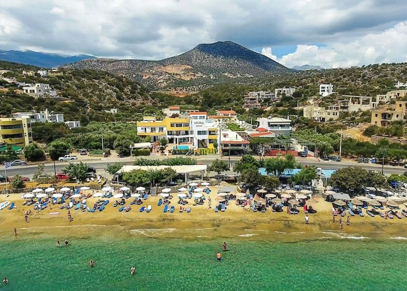 Crete Agios Nikolaos Aerial view