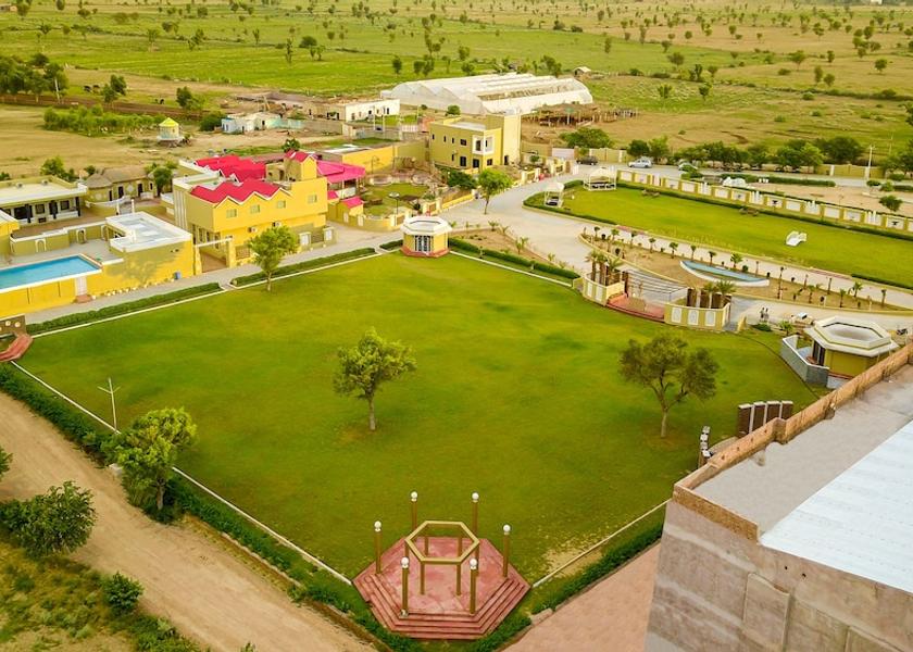 Rajasthan Bikaner Aerial View
