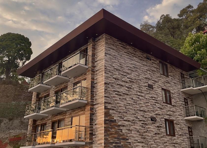 Uttarakhand Mussoorie Front of property