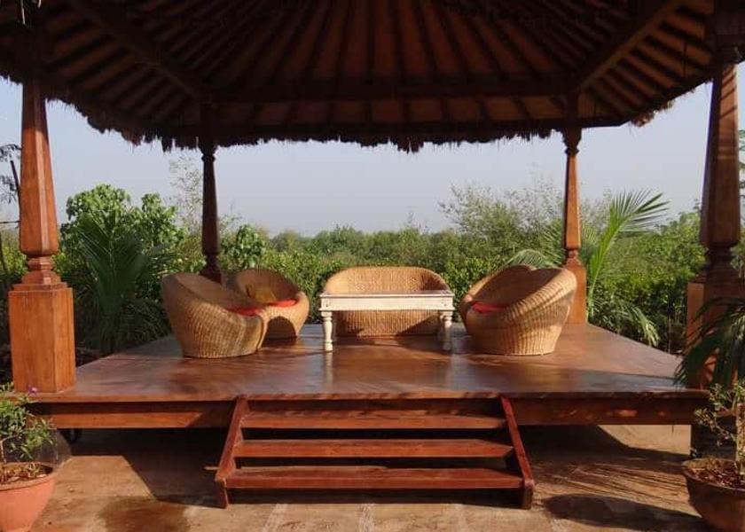 Maharashtra Alibaug sitting area