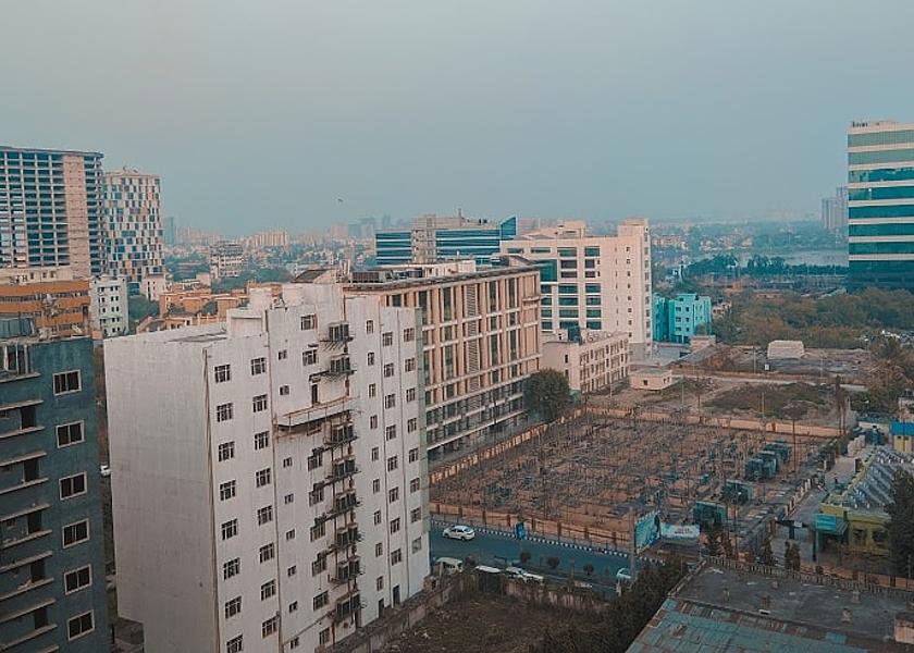 West Bengal Kolkata Aerial View