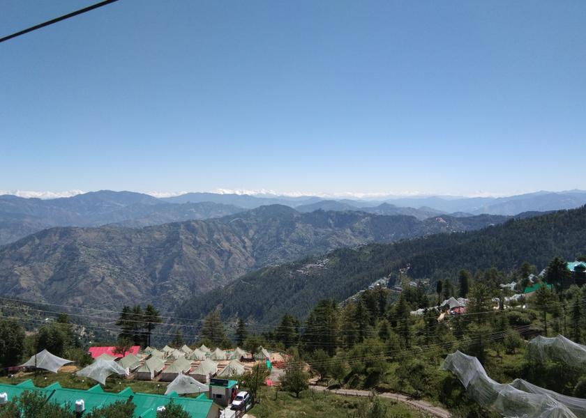 Himachal Pradesh Kufri Hotel View