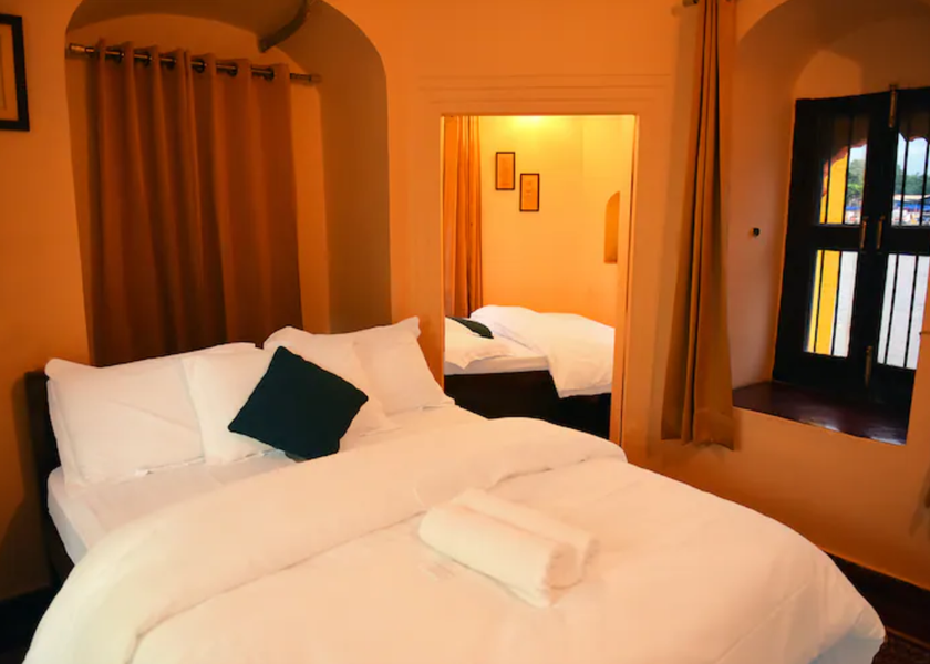Uttarakhand Haridwar Deluxe Quadruple Bed (River Facing) Room