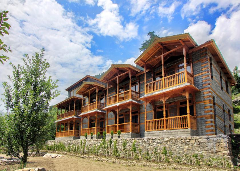 Himachal Pradesh Jibhi Hotel Exterior