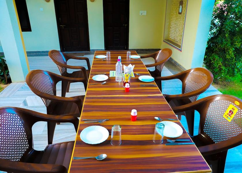 Rajasthan Pushkar Dining Area