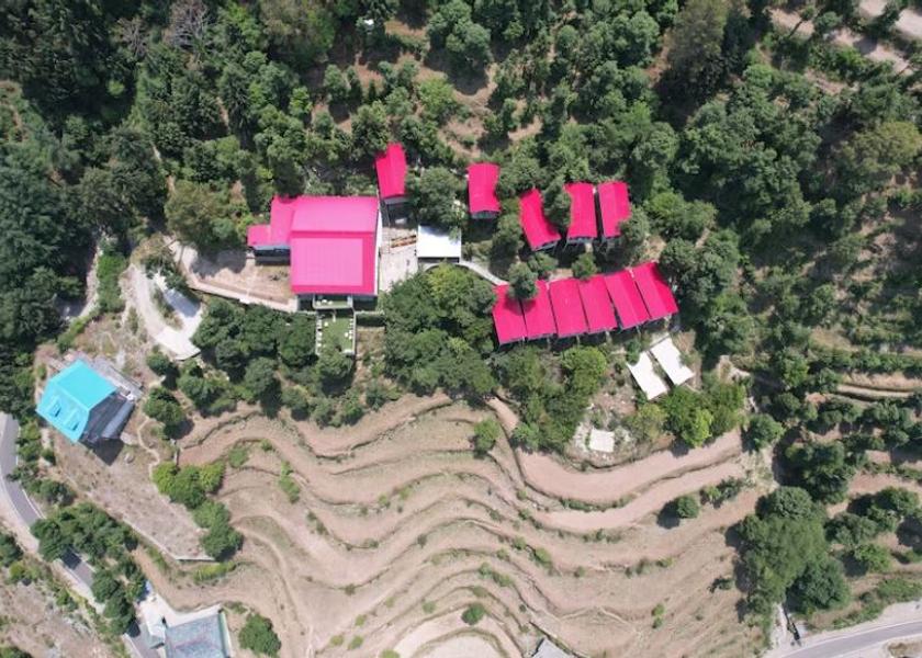 Himachal Pradesh Dalhousie Hotel View