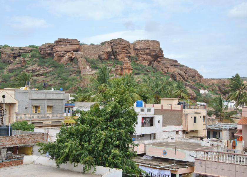 Karnataka Badami Hotel View