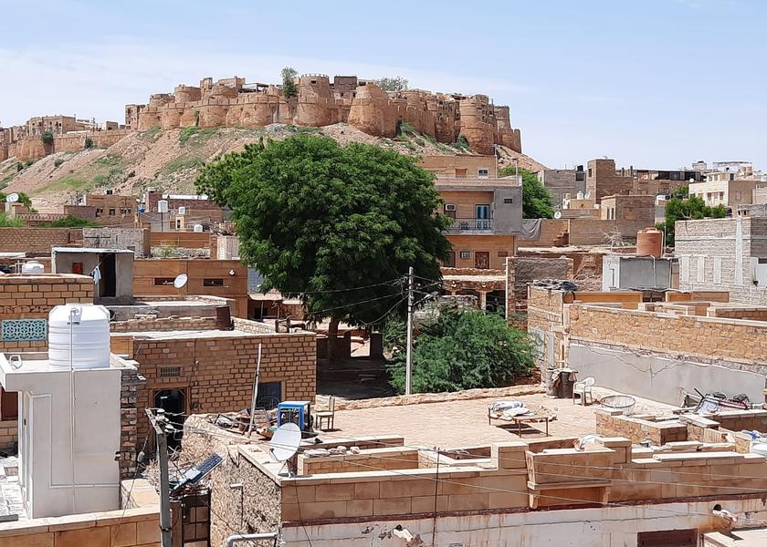 Rajasthan Jaisalmer Hotel View