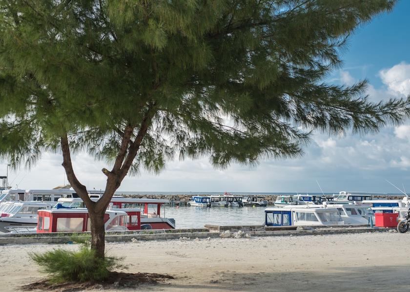 Kaafu Atoll Maafushi Street view