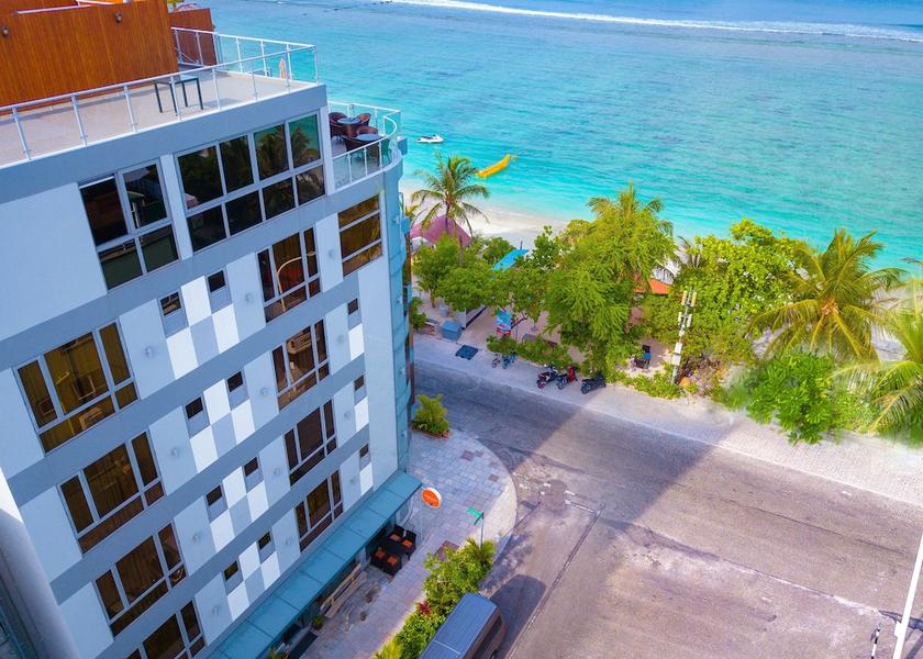 Kaafu Atoll Hulhumale Aerial View