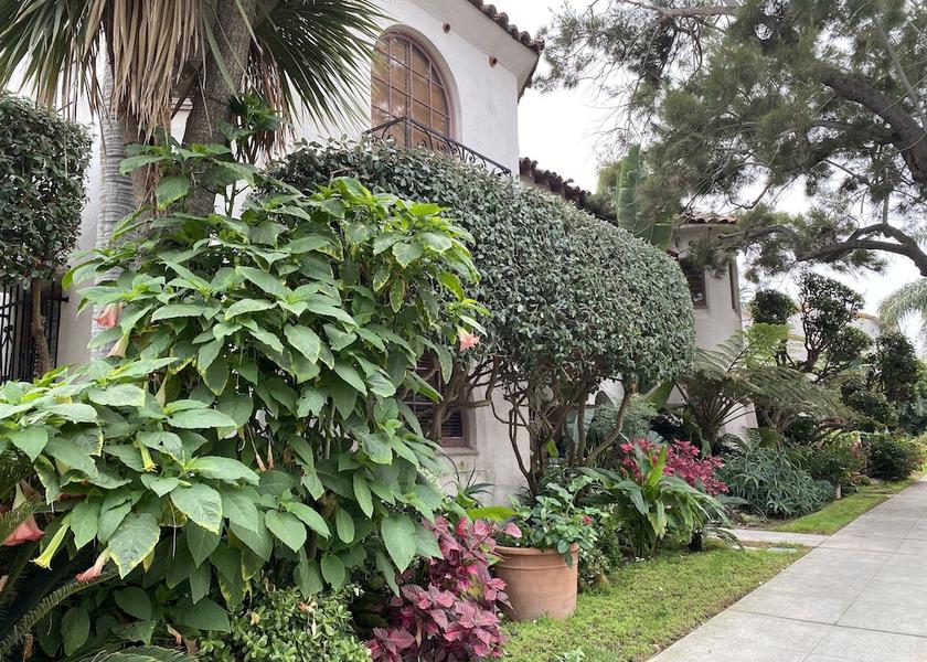 California Santa Barbara Exterior Detail