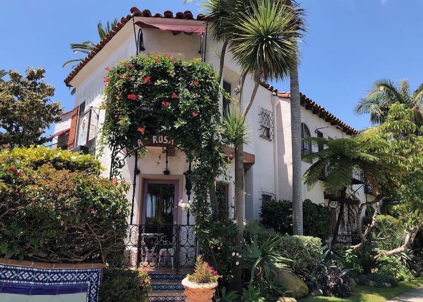California Santa Barbara Exterior Detail