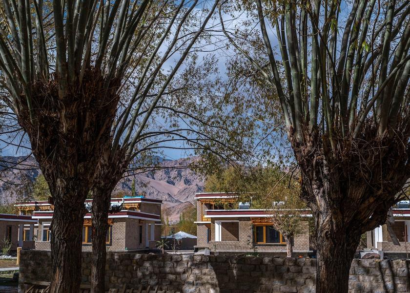 Ladakh Leh City View from Property