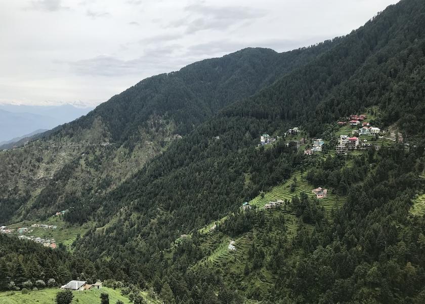 Himachal Pradesh Dalhousie View from room