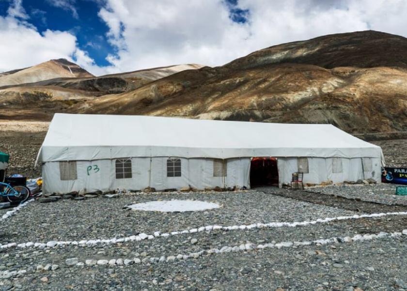 Ladakh Pangong Hotel Exterior