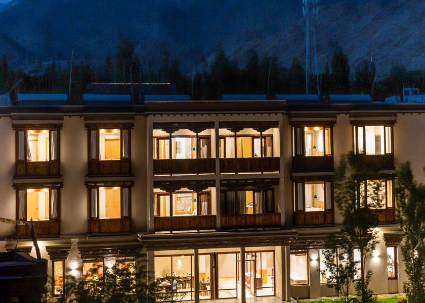 Ladakh Leh Hotel Exterior
