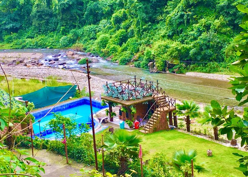 Uttarakhand Lansdowne Hotel View