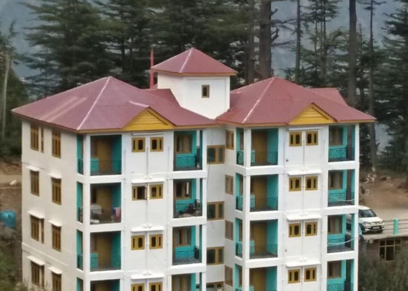 Himachal Pradesh Kalpa Aerial View