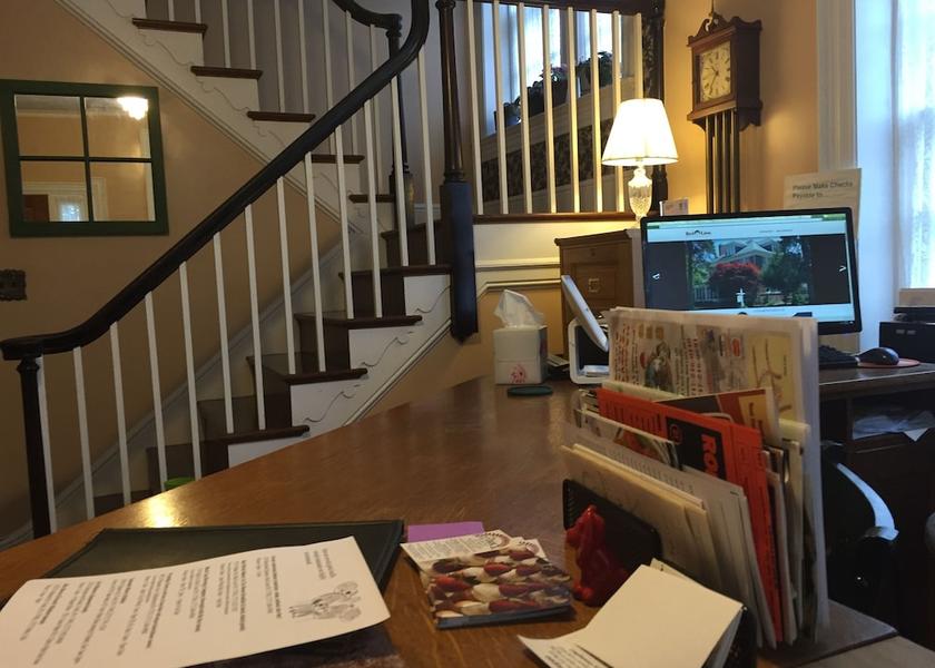 Pennsylvania Red Lion Interior Entrance