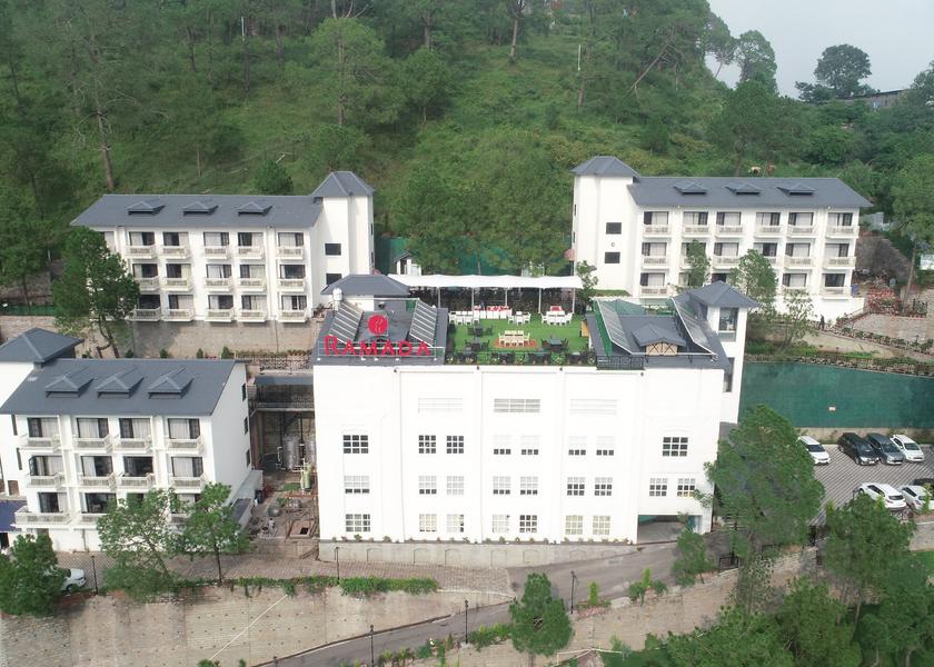 Himachal Pradesh Kasauli Hotel View