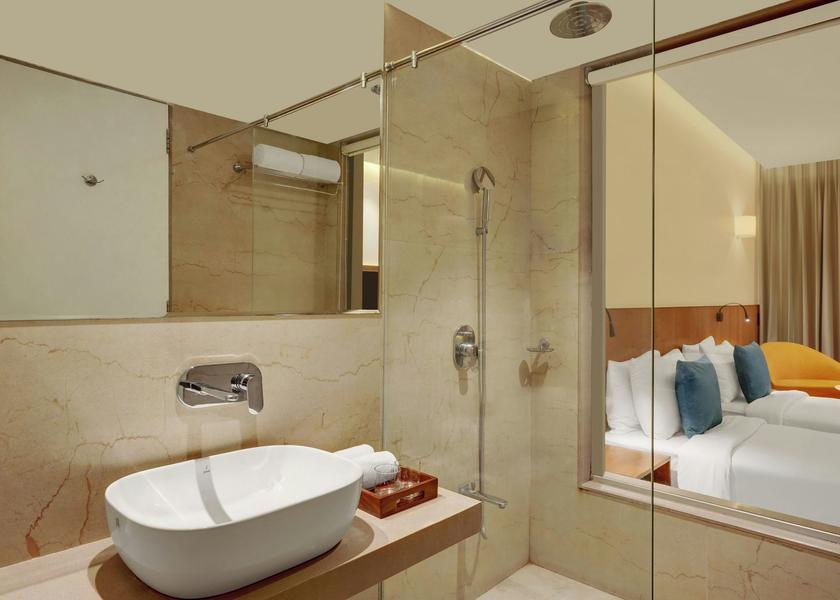 Gujarat Jamnagar Bathroom - Shower- Sink