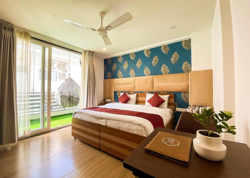 Haryana Gurugram Sky Premium Room with Balcony (High Speed Wi-Fi)