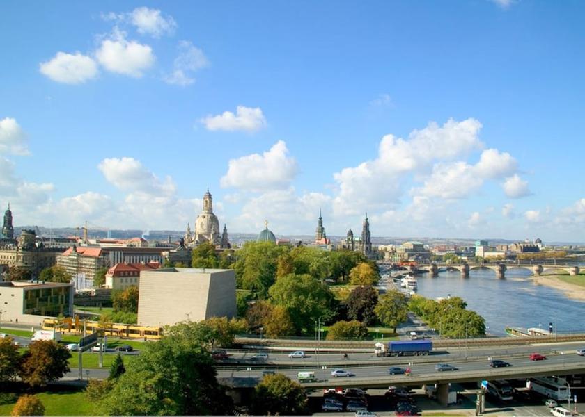 Saxony Dresden View from Property