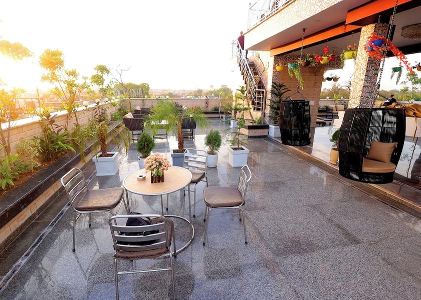 Uttar Pradesh Agra Rooftop terrace