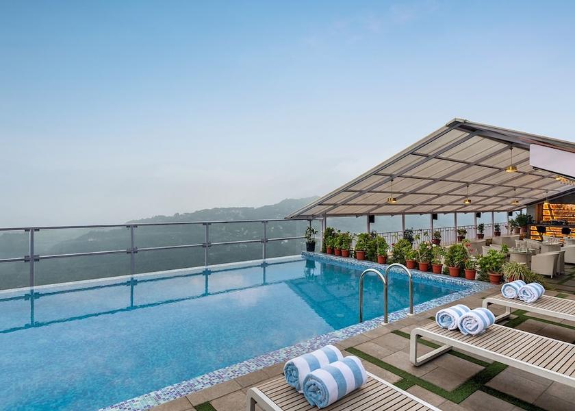 Sikkim Gangtok Rooftop pool