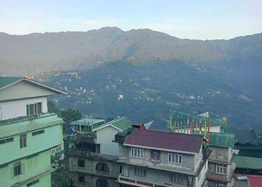 Sikkim Gangtok Hotel View