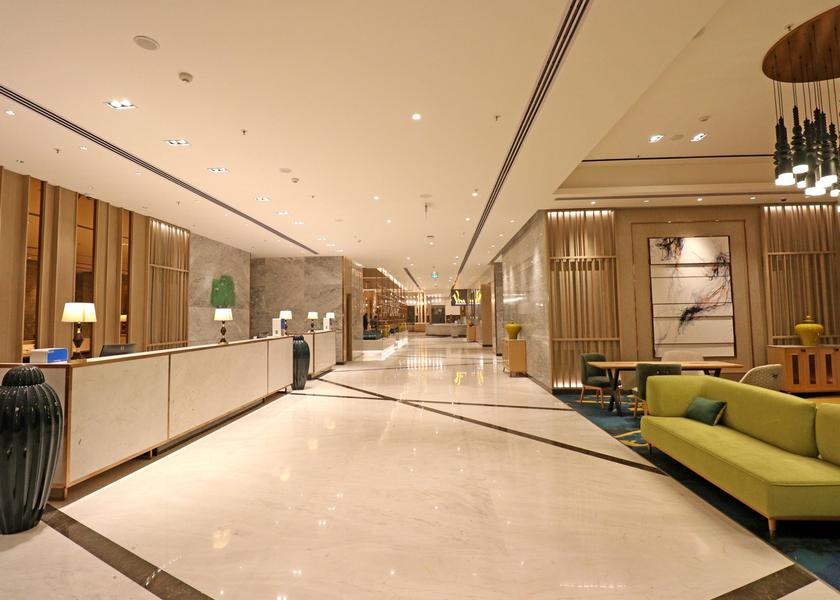 Punjab Zirakpur Our inviting lobby lounge where comfort meets elegance