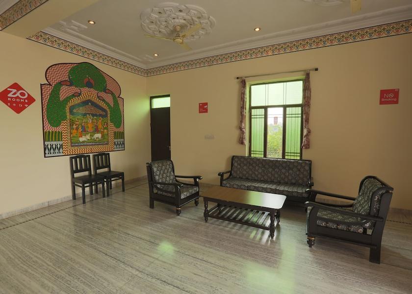 Rajasthan Pushkar Lobby sitting area
